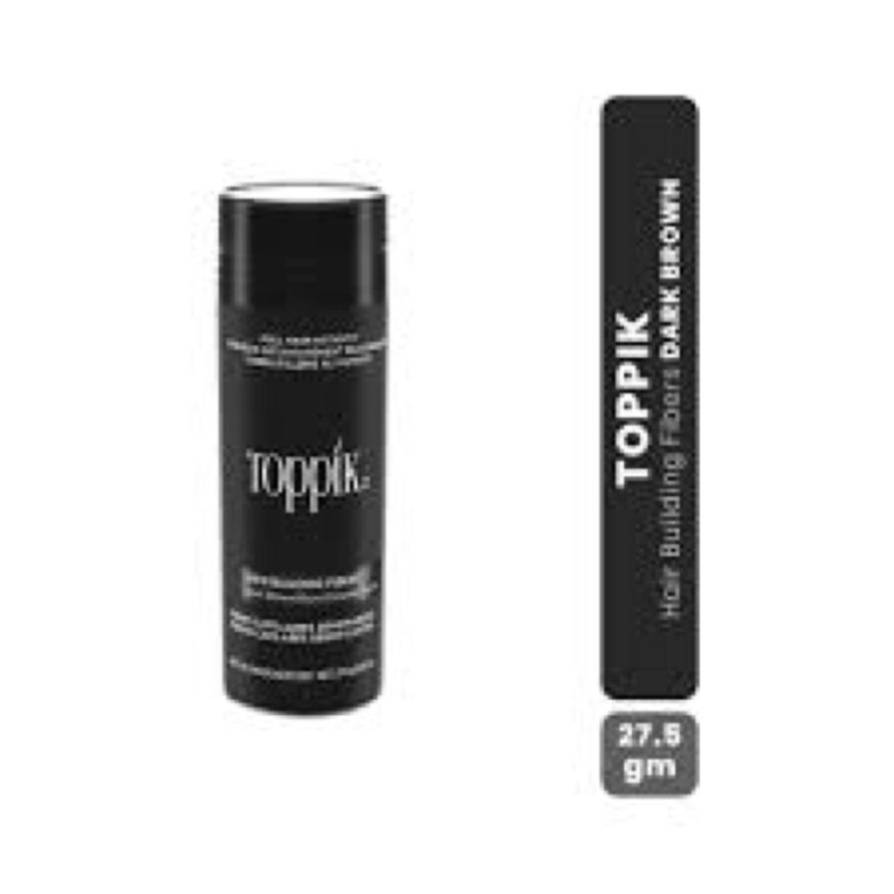 TOPPIK Hair Building fibers.97oz (27.5g) Dark Brown